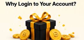Gift box and coins